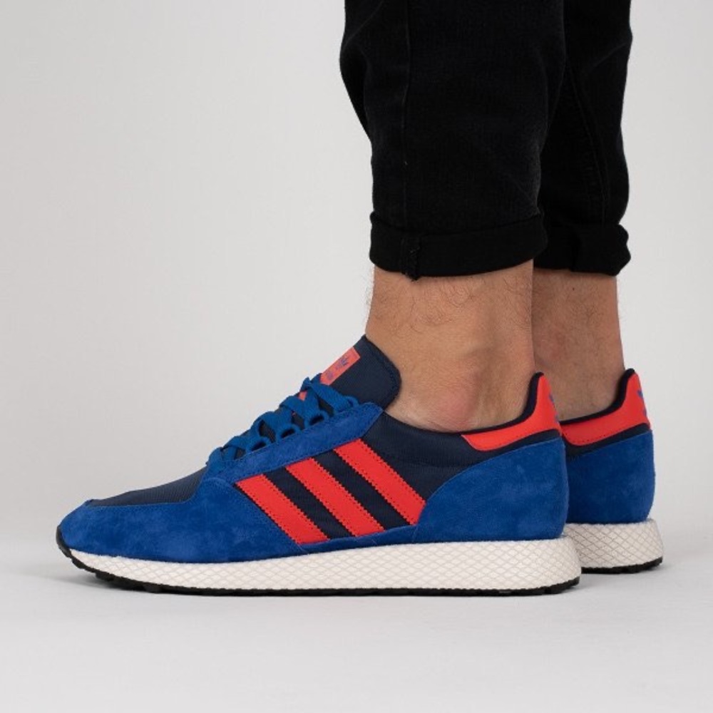 New Adidas Forrest Grove Powder Blue Mens Sz 9